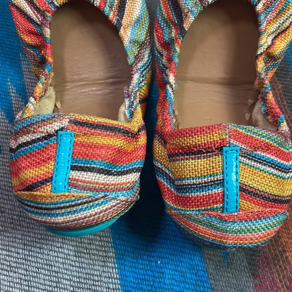 🍀🌸Tieks Sunset stripe Vegan flats 🌸🍀 - Picture 8 of 10